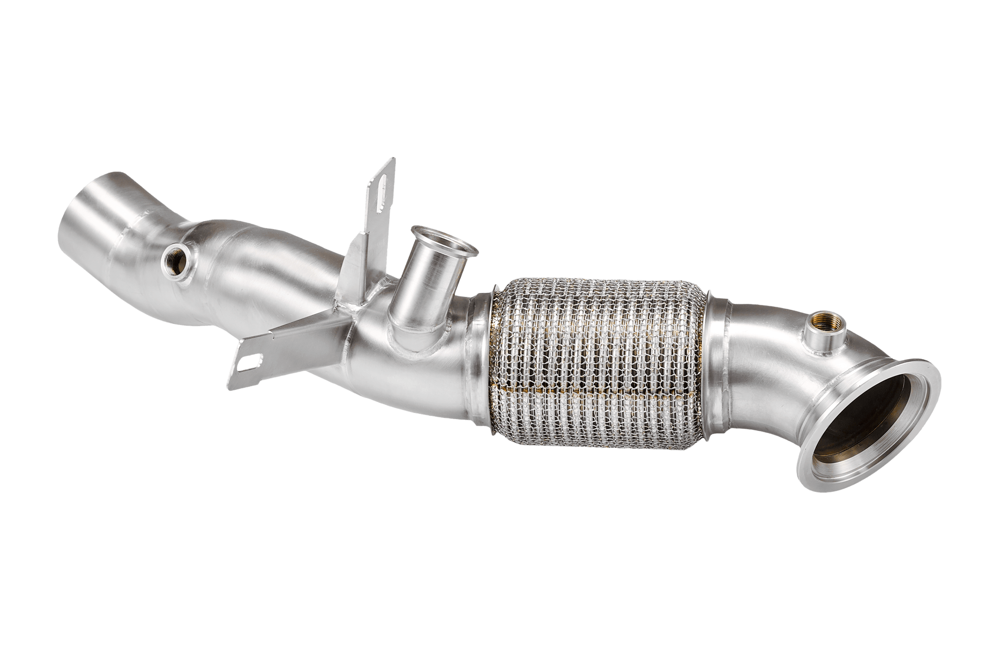 Ferrari F8 Downpipes - Alpha Customs