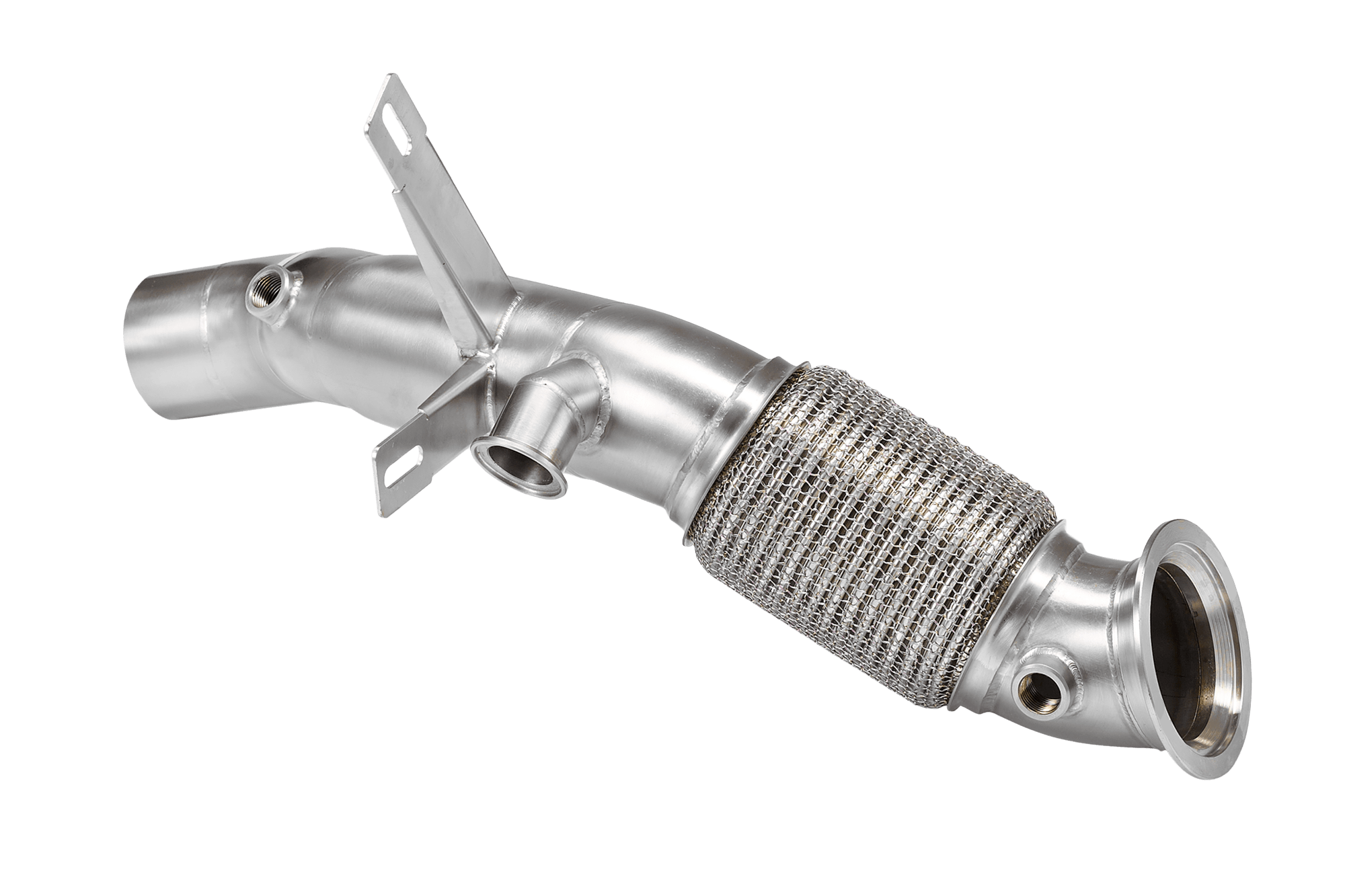 Ferrari F8 Downpipes - Alpha Customs